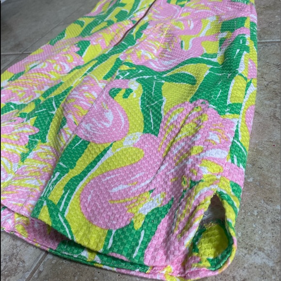Lilly Pulitzer For Target Fan Dance Flamingo 20th Anniversary Shift Dress - Picture 16 of 16